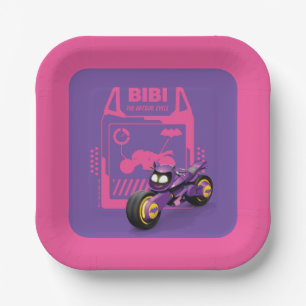 バットホイール™ビビ – バットガールサイクル ペーパープレート