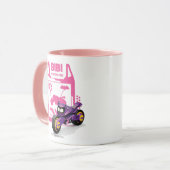 バットホイール™ビビ – バットガールサイクル マグカップ (正面左)