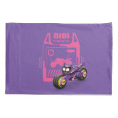 バットホイール™ビビ – バットガールサイクル 枕カバー (裏面)