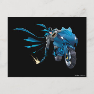 バットマンが地面をこする ポストカード