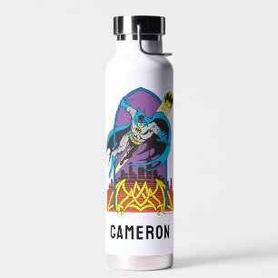 バットマンが夜を徹する 名前の追加 ウォーターボトル