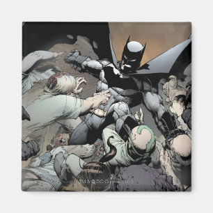 バットマンが敵を攻撃 マグネット