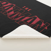 バットマンこうもりの重ねロゴ シェルパブランケット (3/4)