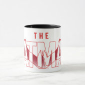 バットマンこうもりの重ねロゴ マグカップ (中央)