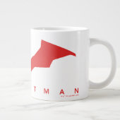 バットマンこうもりロゴ ジャンボコーヒーマグカップ (右)