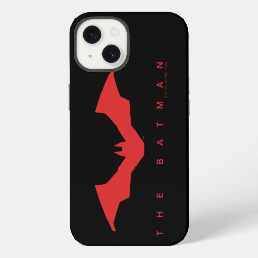 バットマンこうもりロゴ iPhoneケース (裏面)