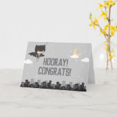 バットマンすごいヒーローおめでとう カード (黄色い花)