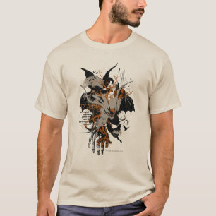 バットマンとツリー Tシャツ