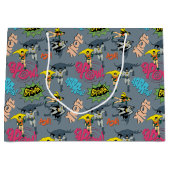 バットマンとロビンの動作パターン ラージペーパーバッグ (正面)