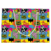 バットマンとロビンの動作パターン ラージペーパーバッグ (裏面)