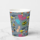 バットマンとロビンの動作パターン 紙コップ (左)