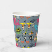 バットマンとロビンの動作パターン 紙コップ (右)