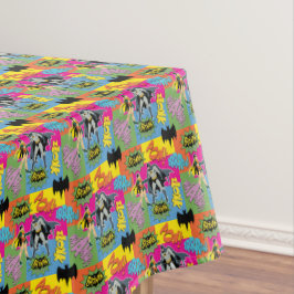 バットマンとロビン |アクションハンドシェイクパターン テーブルクロス