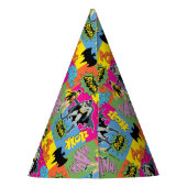 バットマンとロビン |アクションハンドシェイクパターン パーティーハット (裏面)