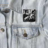 バットマンとロビン・イン・バットモービル 缶バッジ (インサイチュ)