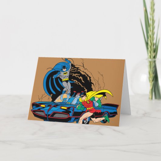 バットマンとロビン カード (正面)