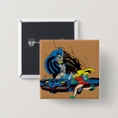 バットマンとロビン 缶バッジ (正面&裏面)