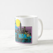 バットマンと文字 コーヒーマグカップ (正面右)