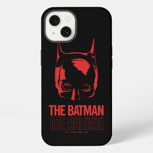 バットマンのコウルのロゴ iPhoneケース (裏面)