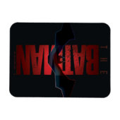 バットマンの垂直ロゴ マグネット (横)