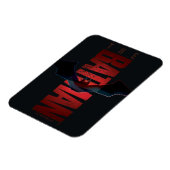 バットマンの垂直ロゴ マグネット (左側)