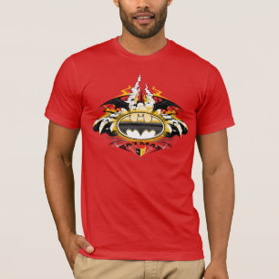 バットマンの車のロゴ Tシャツ