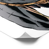 バットマンは前に飛び出した、イェル ポスター (角)