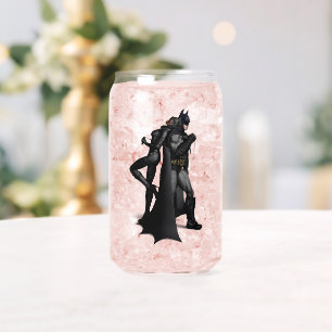 バットマンアルカムシティ   BatmanとCatwoman ガラス缶