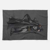 バットマンアルカムシティ | BatmanとCatwoman キッチンタオル (横)