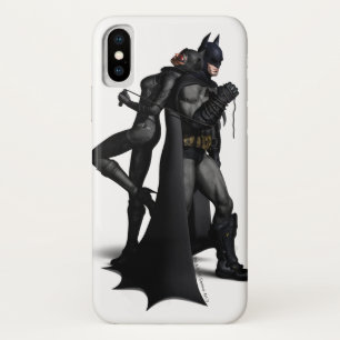 バットマンアルカムシティ   BatmanとCatwoman iPhone X ケース
