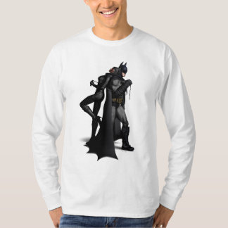 バットマンアルカムシティ | BatmanとCatwoman Tシャツ