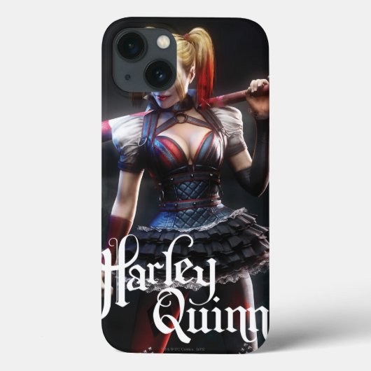 バットマンアルカムナイト |ハーレークインとこうもり Case-Mate iPhoneケース (裏面)