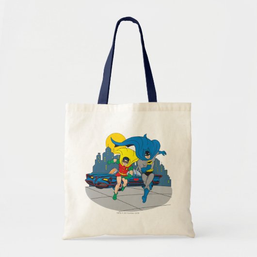 バットマンアンドロビンランニングズの トートバッグ (正面)