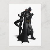バットマンアーカムシティ |バットマンとキャットウーマン ポストカード (正面)