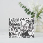 バットマンアーバンレジェンズ – キャプド十字軍パターンBW ポストカード (スタンド正面)