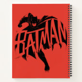 バットマンインクブラシ名 ノートブック (裏面)