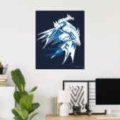 バットマンウォーター色調コラージュ ポスター (ホームオフィス)