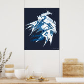 バットマンウォーター色調コラージュ ポスター (キッチン)