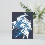 バットマンウォーター色調コラージュ ポストカード (スタンド正面)