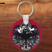 バットマンエース宇宙ゴシック紋章 キーホルダー (正面)