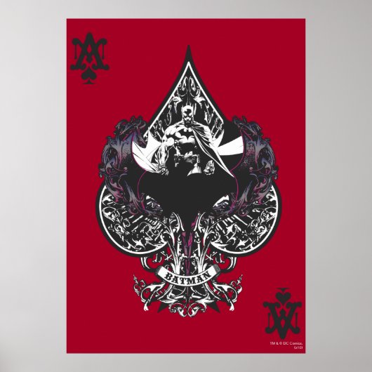 バットマンエース宇宙ゴシック紋章 ポスター (正面)