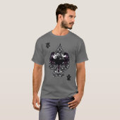 バットマンエース宇宙ゴシック紋章 Tシャツ (正面フル)