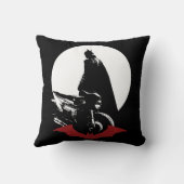 バットマンオートバイシルエット クッション (裏面)