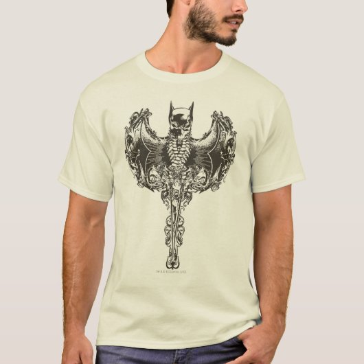 バットマンカウルアンドスカルクレスト Tシャツ (正面)