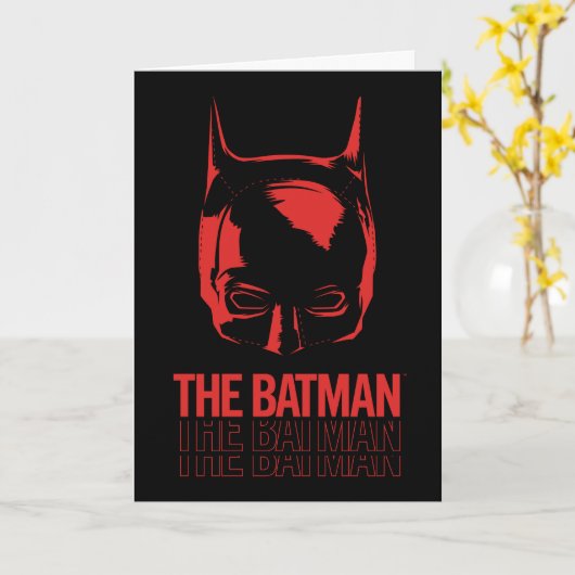 バットマンカウルロゴ カード (黄色い花)