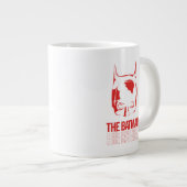 バットマンカウルロゴ ジャンボコーヒーマグカップ (正面右)