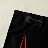 バットマンカウルロゴ ビーチタオル (インサイチュ)