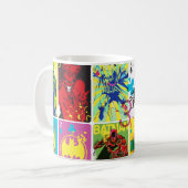 バットマンカラーコードパターン2 コーヒーマグカップ (正面左)