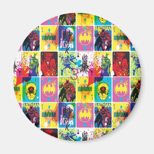 バットマンカラーコードパターン2 マグネット (正面)