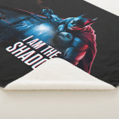 バットマンキャラクターグラフィック – 私は影 シェルパブランケット (3/4)